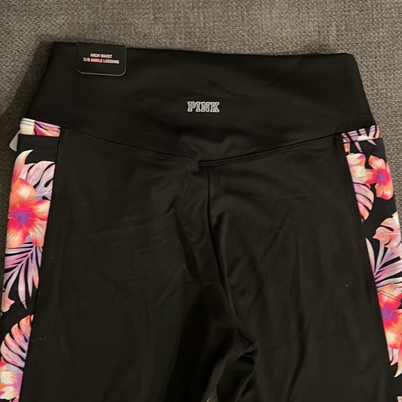 VS PINK HIGH WAIST V ULTIMATE FLORAL LEGGINGS - Picture 3 of 8